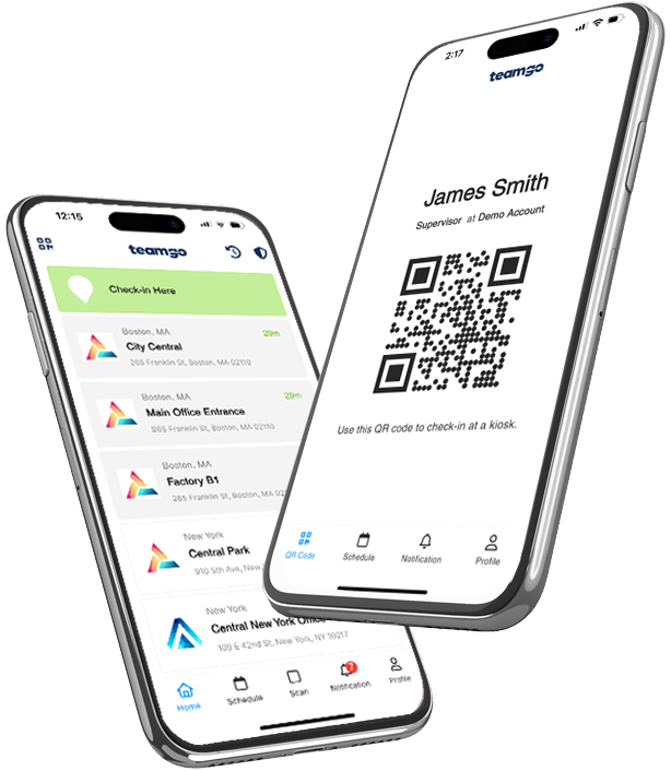 floating fone Visitor Management Software - Mobile Device