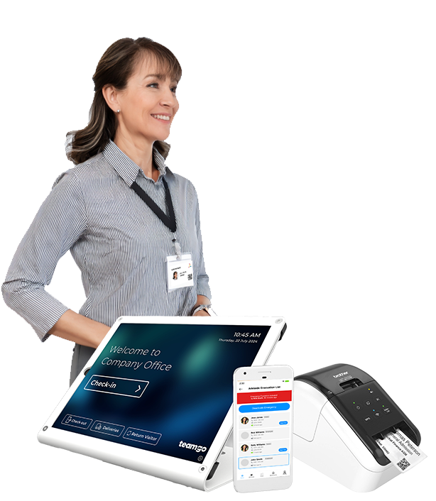 for visitors Visitor Management System for Workplaces